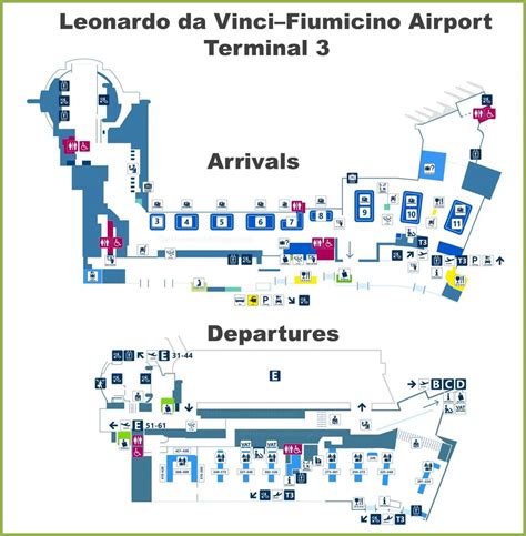 rome airport terminal 3